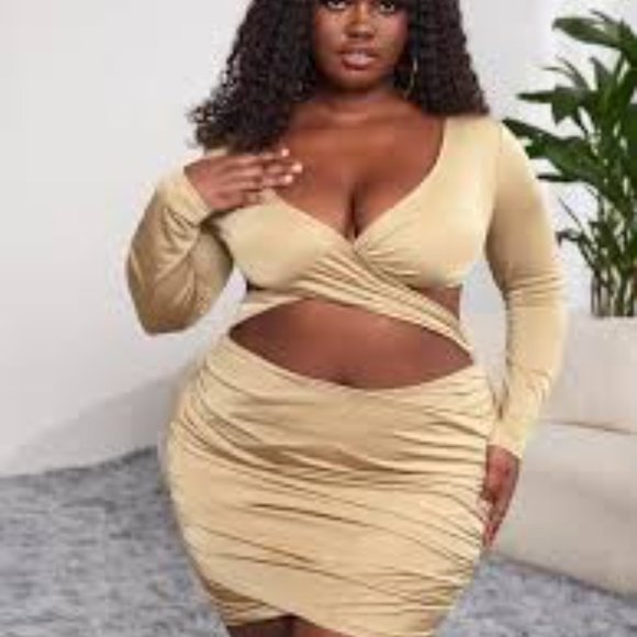 CHAMPAGNE PARTY DRESS BACK IN STOCK - Picture 6 of 10